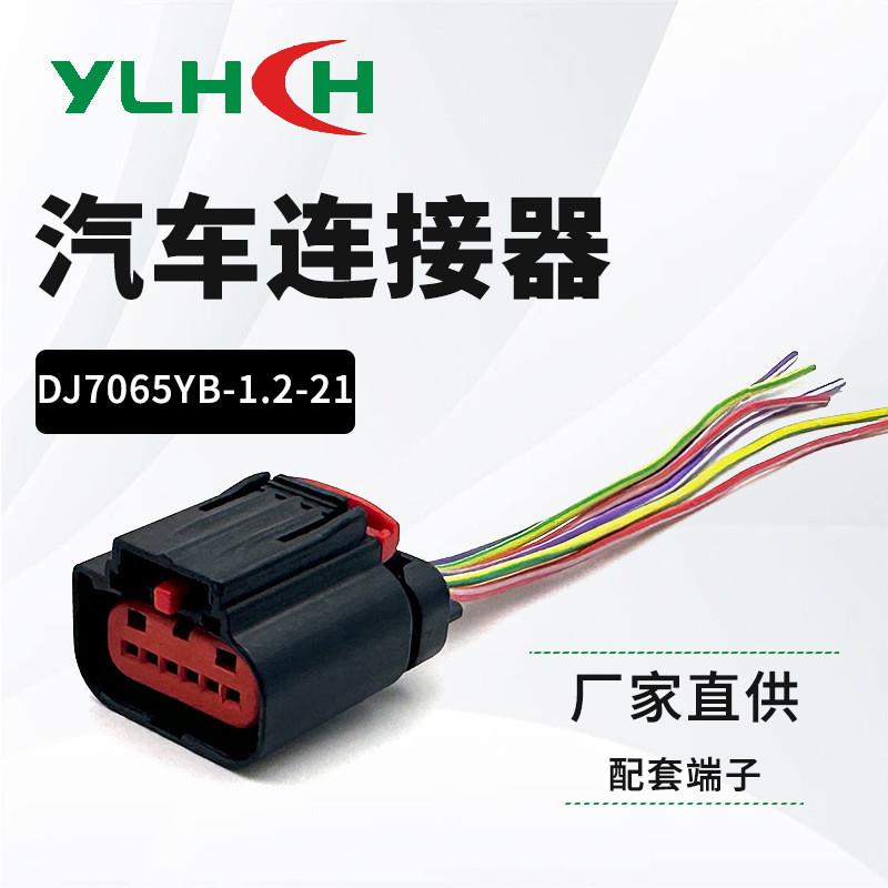 适配厂家直供 DJ7065YB-1.2-21福特马自达节气门 车辆线束接插件6