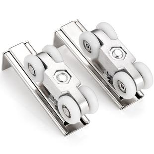 0推拉门吊轮轨道吊轨门轮滑道滑轮移门导轨吊门轮玻璃移门轨道滑