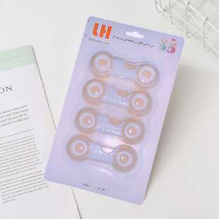 橱门防开固定抽屉卡扣贴衣柜推拉门柜门儿童安全锁冰箱锁扣柜子扣