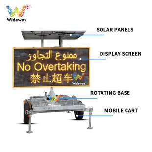 VMS display screen   portable messag moveable message sign