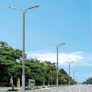 LED双臂路灯 LED双臂景观路灯,户外防水照明灯 厂家直销工程路灯