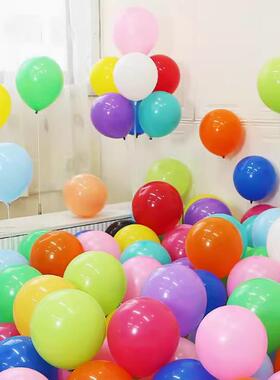 02.2克10寸哑光乳胶气球珠光气球婚庆气球派对装饰马卡龙拱门结婚