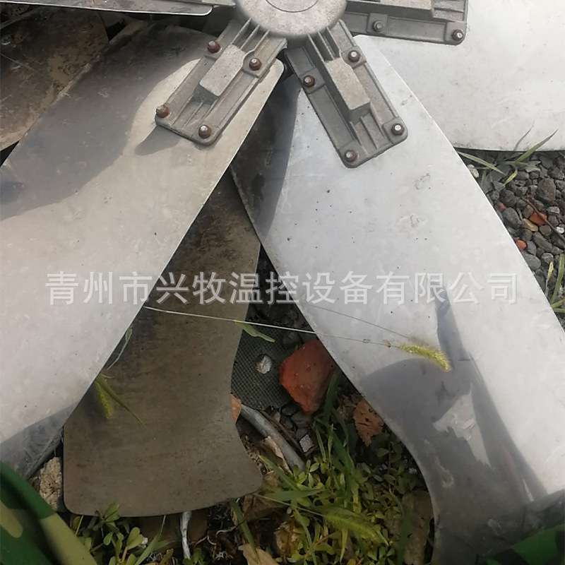 养殖风机扇叶 锌钢轴流风机镀锌扇叶 原装风机配件