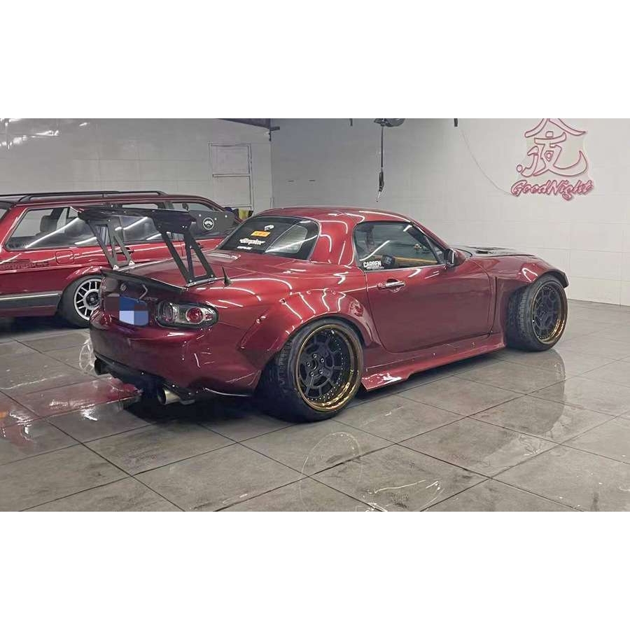 适用09款Miata 马自达MX5 NC 碳纤维尾翼改装件 JS款GT扰流定风翼