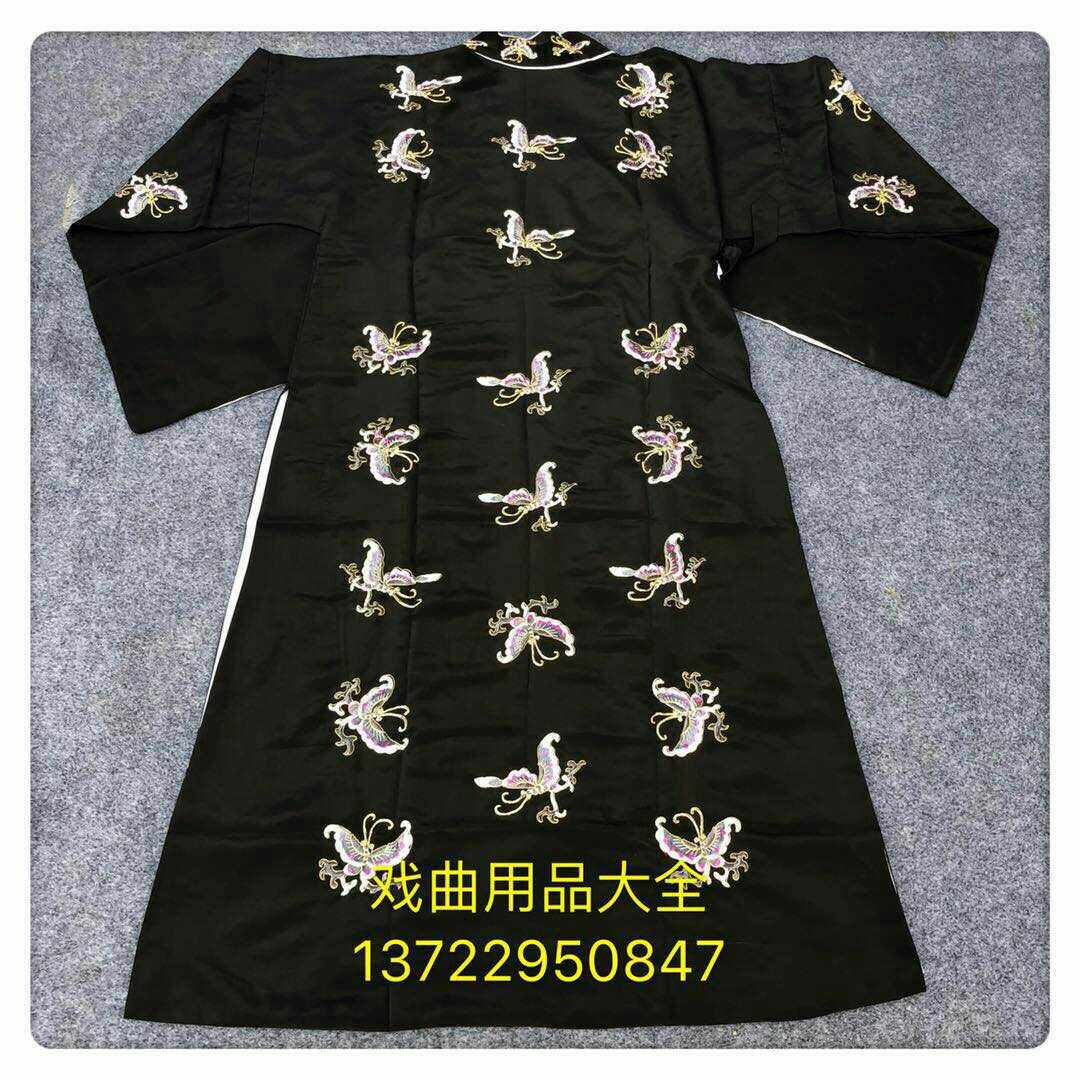 速发戏曲蝴蝶道袍李逵服装小生褶子老生服装京剧昆曲花脸豫剧越剧