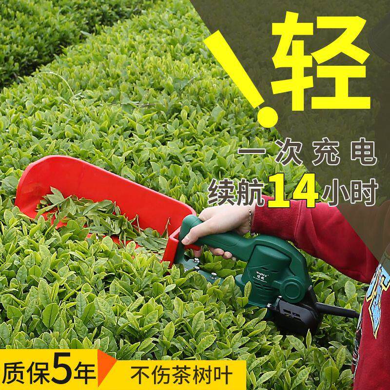 速发新款电动采茶机修剪机单人小型修剪机采叶机剪茶摘器神剪茶机