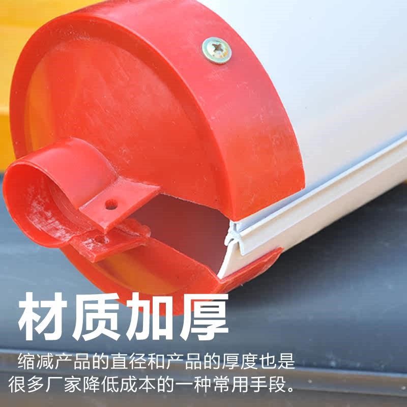 速发拉线护套警示管通信光缆保护套管红白反光警示套管电力拉线保