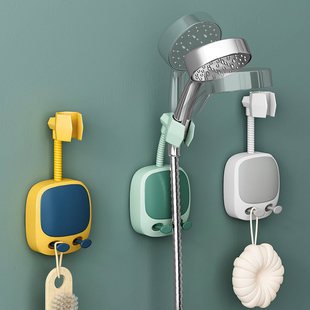 速发免打孔支架喷可调节向头挂座浴室淋雨神器通定固用底座