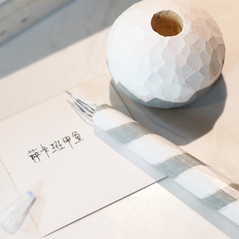 速发奇奇怪怪的笔创意萨卡班甲鱼木雕笔动物笔桌面摆件中性笔创意