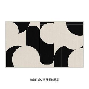 进门地垫简约入户门垫子耐脏脚垫玄关户外地垫卧室门口地毯垫子