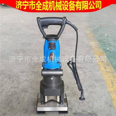 电动冲孔机手提式角铁切断机倒角机角钢铁板铜板液压冲孔器