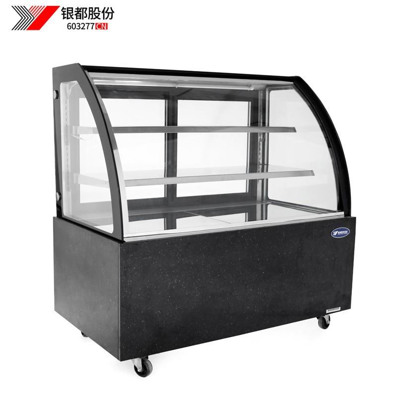 蛋糕展示柜玻璃蛋糕柜冷藏甜品风冷保鲜柜圆弧直角落地式蛋糕冷柜