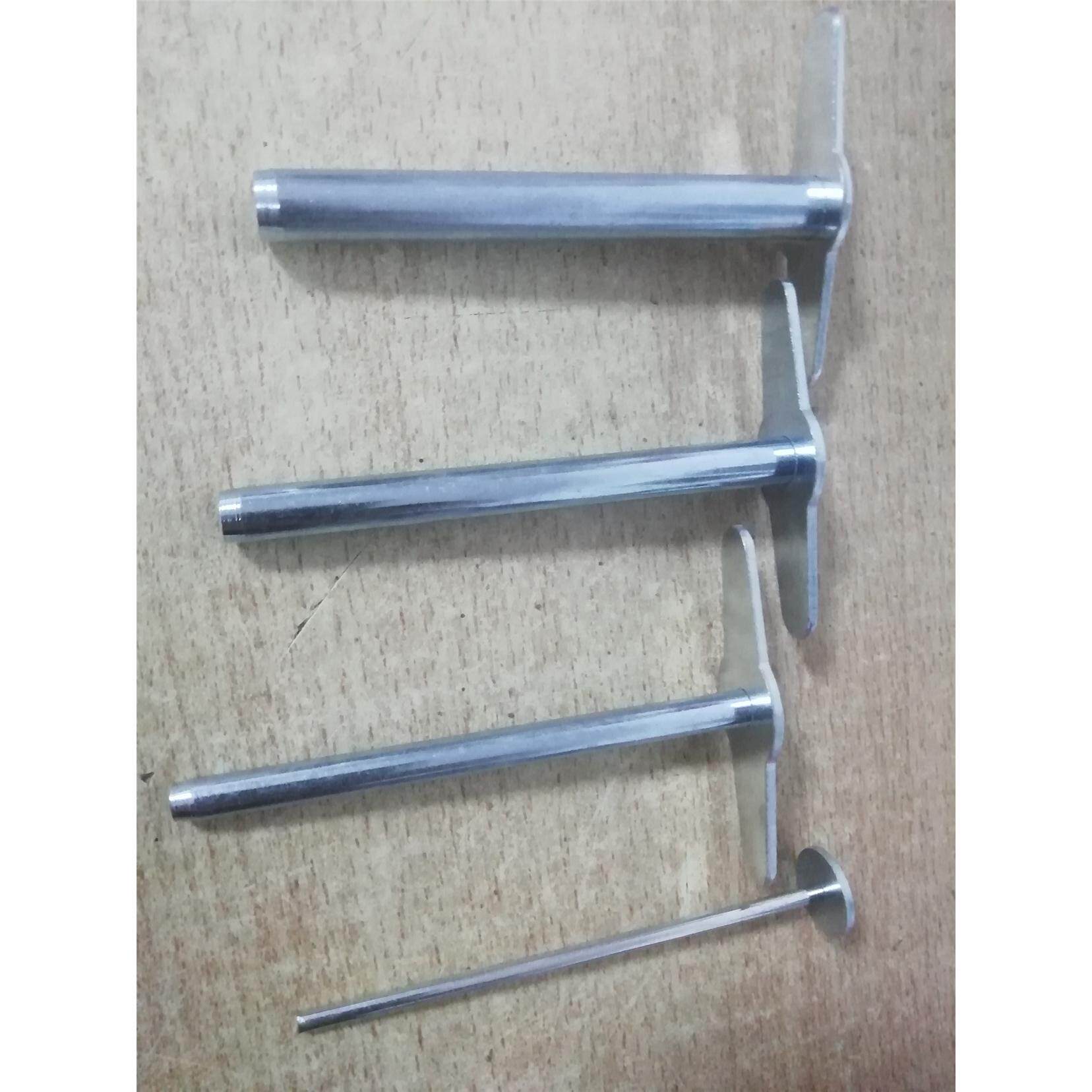 白胶塞打孔器4*1 共3种孔径 优质手工打孔器 实验室用橡胶塞打孔