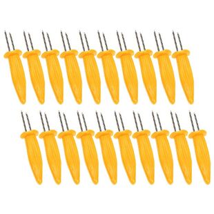 Corn Cob Holders Bbq Forks Fork Fruit Skewers The Sweetcorn