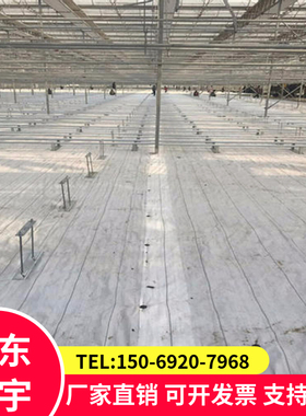 2米宽PE白色反光防草布园艺地布全新料增光补光温室大棚除草布