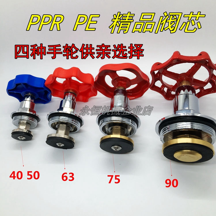 PPR新款专用工程截止阀精品铜阀芯闸阀n20n25n32n4050n63n7590