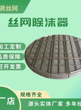 供应脱硫塔喷淋塔不锈钢丝网除沫器丝网除雾器PP丝网除沫器