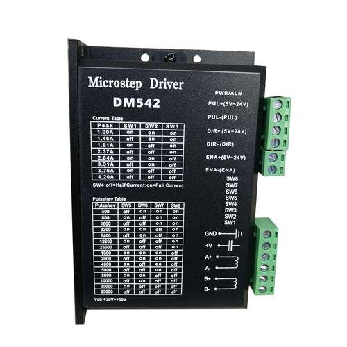 MicrostepDrivrrDM542DC20-50V57/60/86电机数字式驱动器