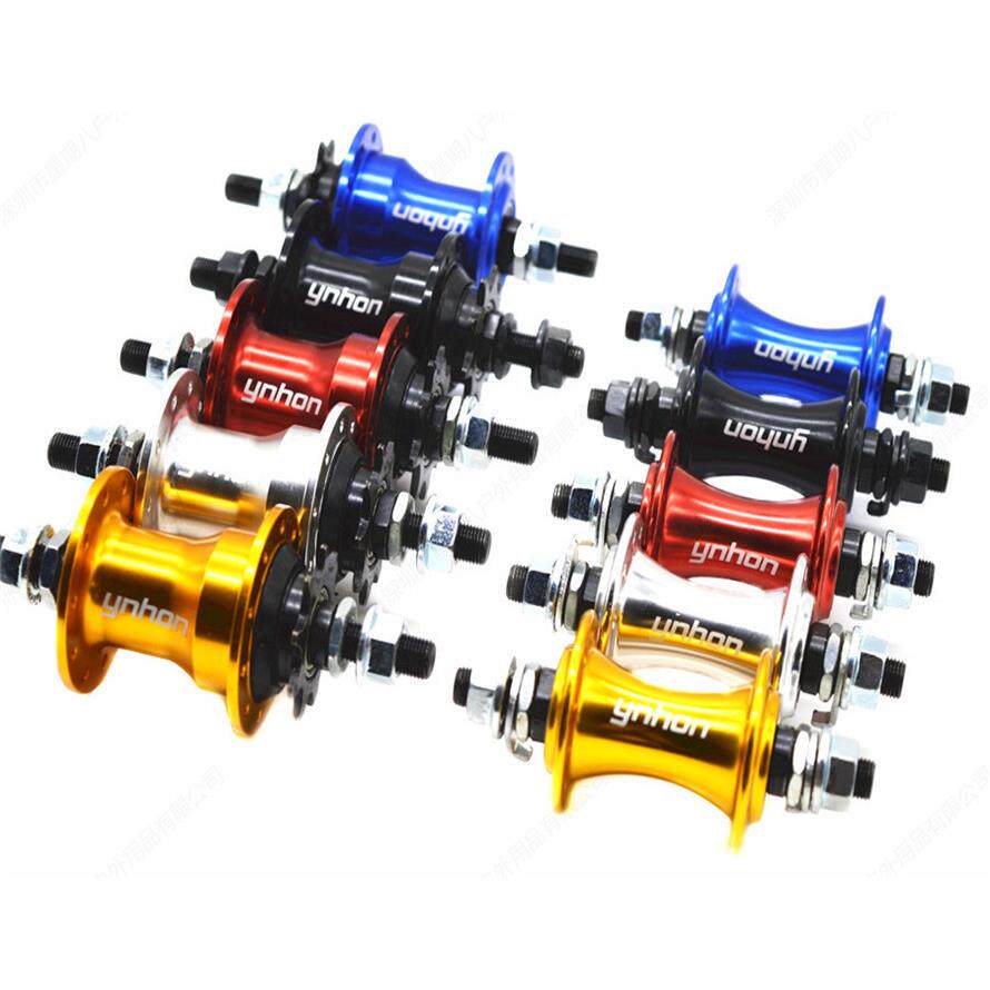 ynhon14寸轮组花鼓20孔V刹4培林花鼓9齿小飞轮412折叠车小花鼓