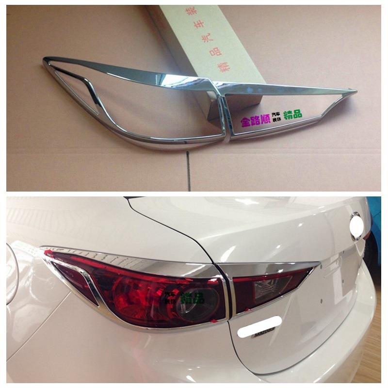 17昂克塞拉尾灯罩尾灯框适用马自达3后大灯罩13AXELA尾灯亮框Y