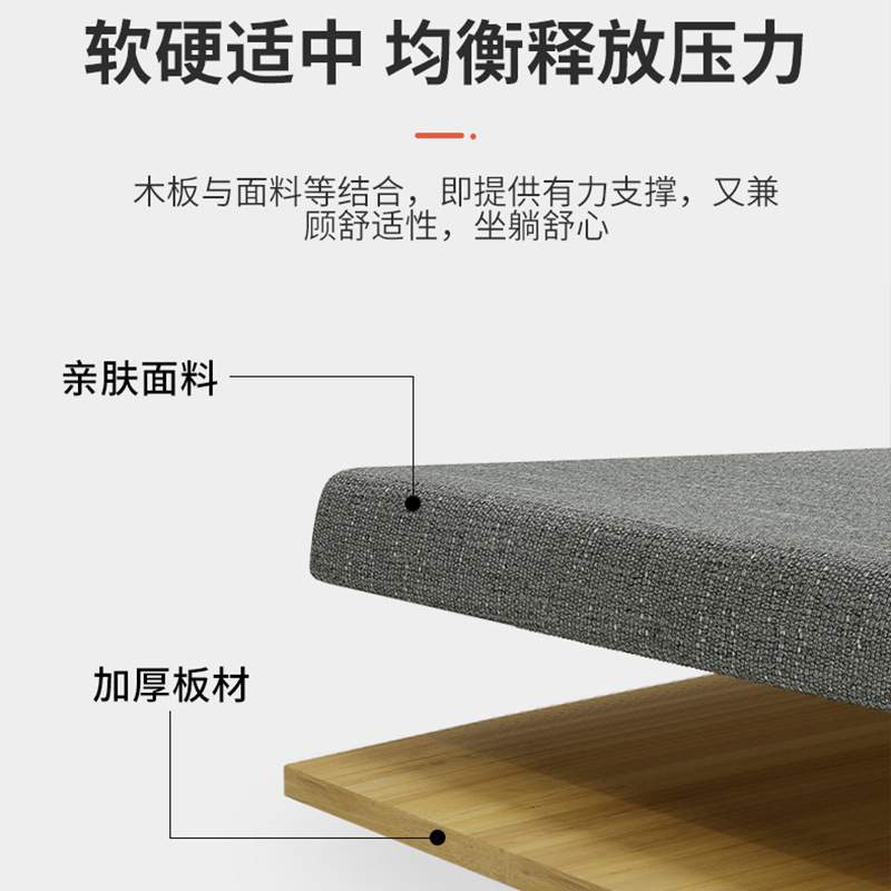 折叠床单人家用多功能加床1.2米午休小床成人办公室陪护硬板铁床