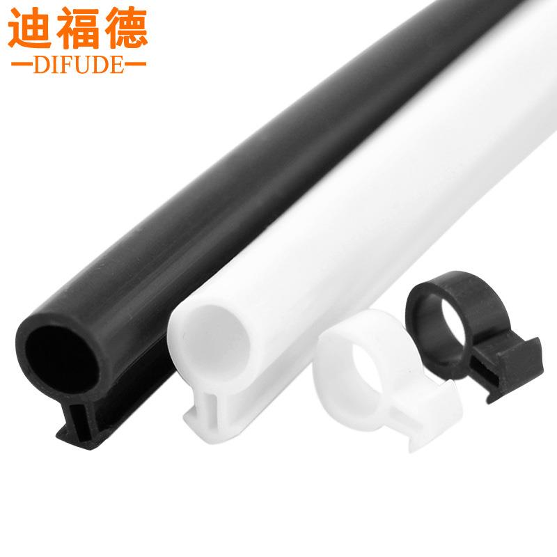 迪福德无异味中O型塑钢门窗密封条平开窗隔音硅橡胶条抗冻防风保