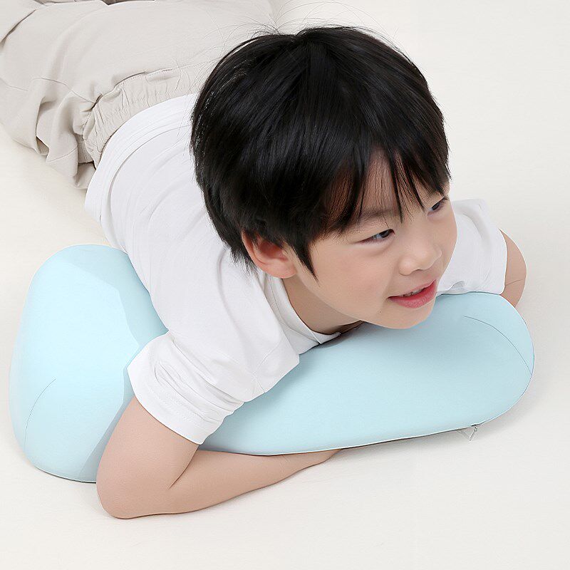 冰丝凝胶儿童枕头3到6岁护脊深睡幼儿园宝宝颈椎助睡眠记忆枕夏