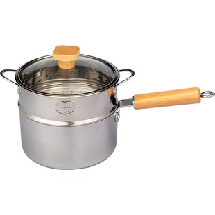 精选摩登主妇小奶锅316不锈钢婴儿宝宝辅食锅无涂层厨房一体不粘