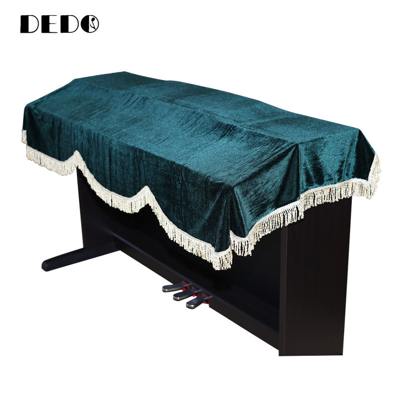 精选电钢琴罩88键防尘罩电子琴罩61键套盖布防尘罩布遮琴布乐器凳