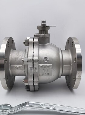 304 316L不锈钢法兰球阀41F-16P化工部标准国标T20592-2009DN100