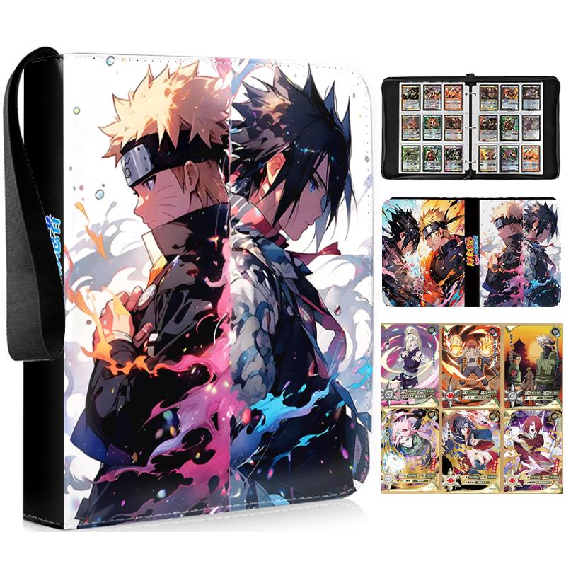 火影忍者卡牌九宫格收藏册动漫漩涡鸣人卡片收纳册卡片保护包卡套