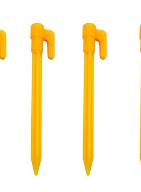 户外露营帐篷地钉沙滩防风塑料地钉懒人充气沙发黄色地钉