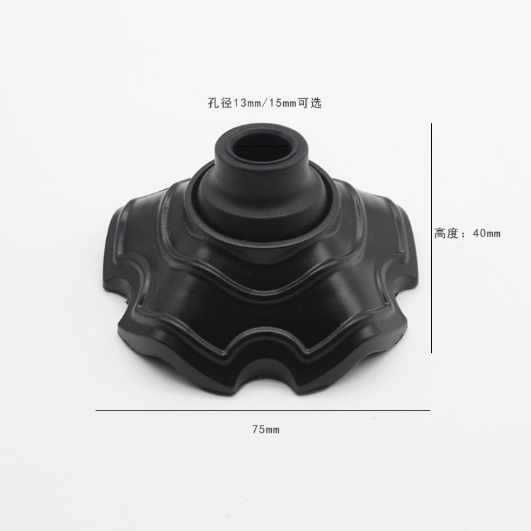 户外月亮椅防陷脚套配件管径131