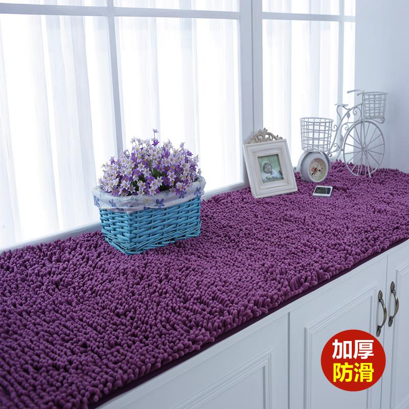 加厚飘窗垫窗台垫防滑四季通用卧室阳台垫子现代简欧榻榻米毯定做