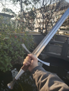 s级特推王权2型长剑中世纪骑士奇幻兵击格斗男人礼物武器未开刃