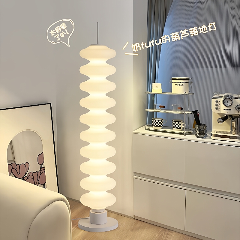 大观园葫芦客厅落地灯奶油风客厅沙发旁创意装饰灯卧室床头灯290