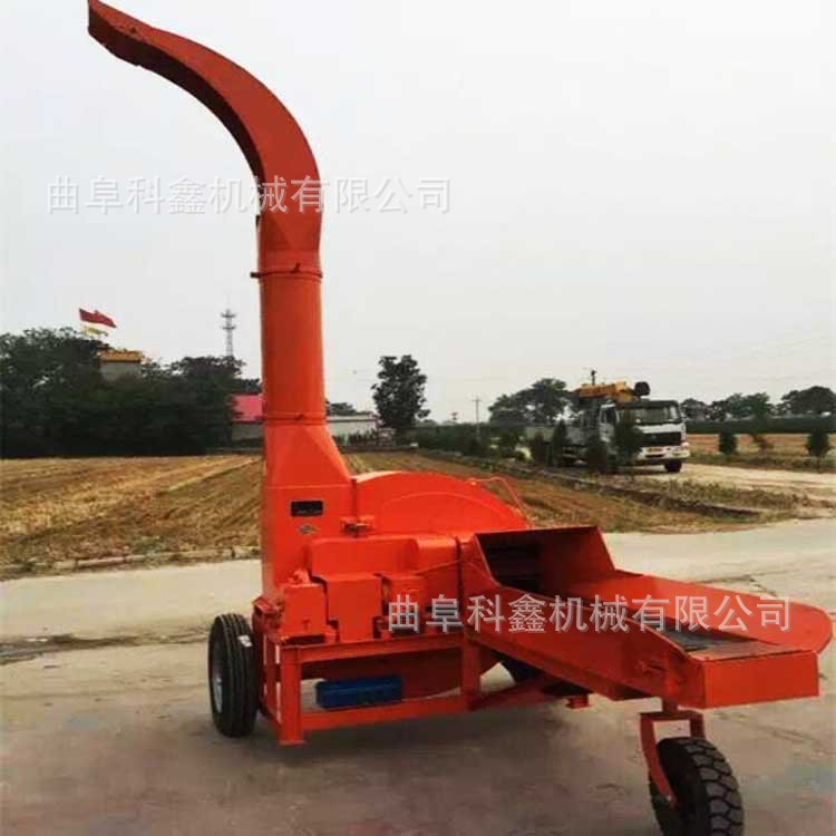 科鑫高喷干湿两用铡草机 喂牛羊用的打草机 养殖场加工饲料粉碎机