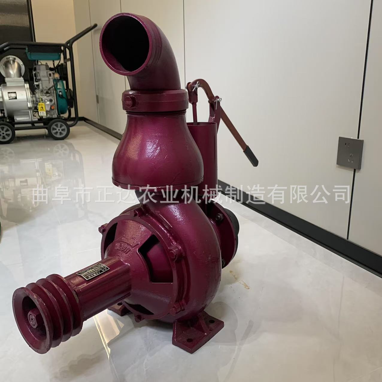 农用浇灌柴油移动款4寸离心泵 出水量220方 引水式抽水泵规格