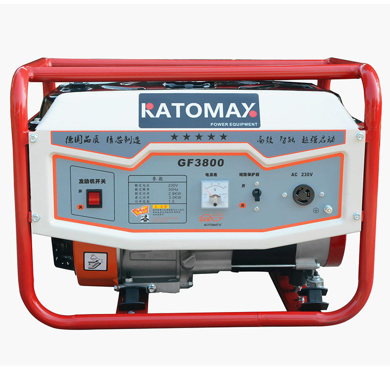 5kw6kw7kw8kw高效耐用便携风冷汽油发电机工地家用备用发电机