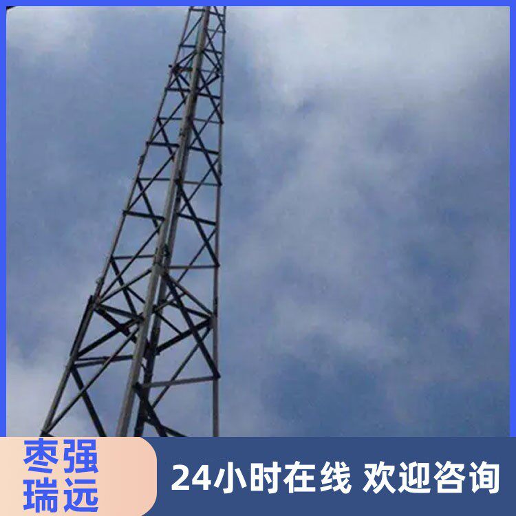 瑞远钢结构避雷塔避雷针塔规格楼顶装饰避雷塔避雷线塔厂家