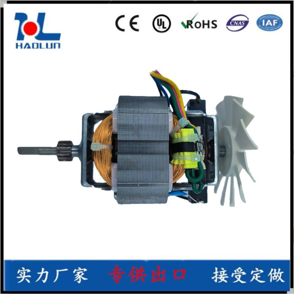 厂家供7625自动榨汁器 家用串激电机厨具 齿轮电机搅拌串励电动机