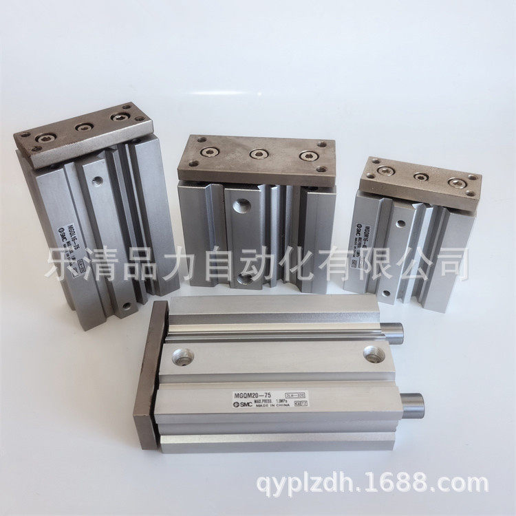 导杆气缸MGQL/MGQM12/16/20/25-75-100-125-150-175-200-250-300