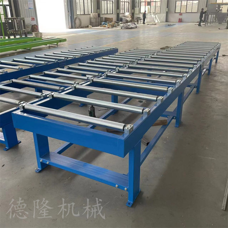 重型加宽手推滚筒输送机