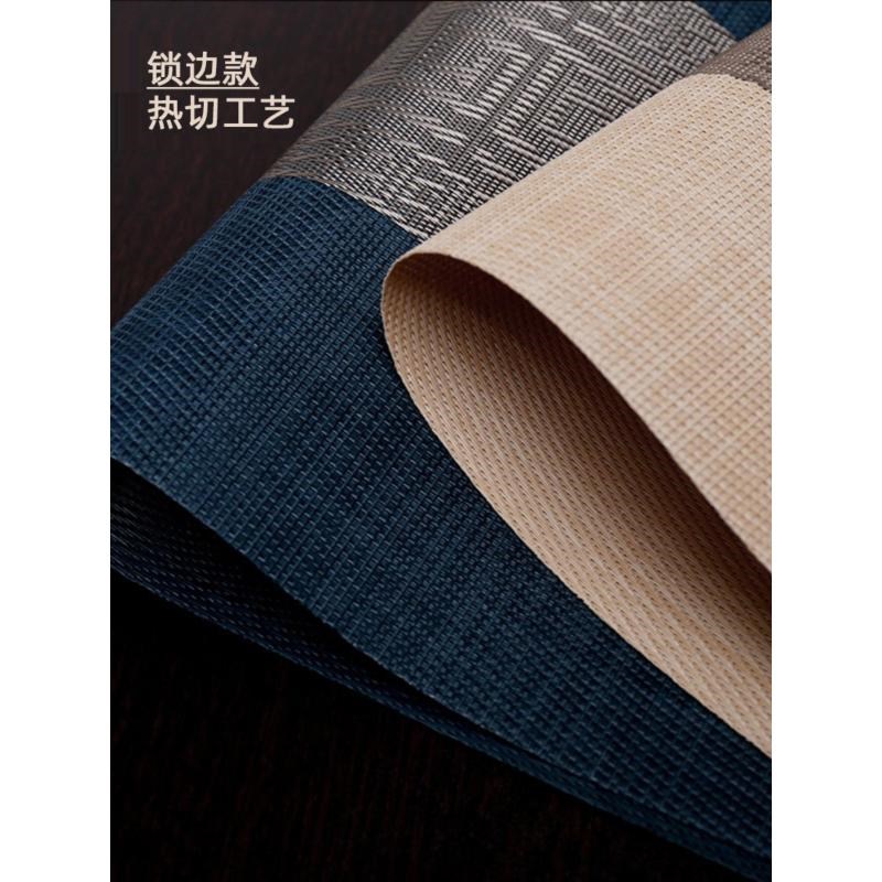 现货速发新中式餐垫隔热垫高级感餐桌垫轻奢西餐布垫中国风防水菜