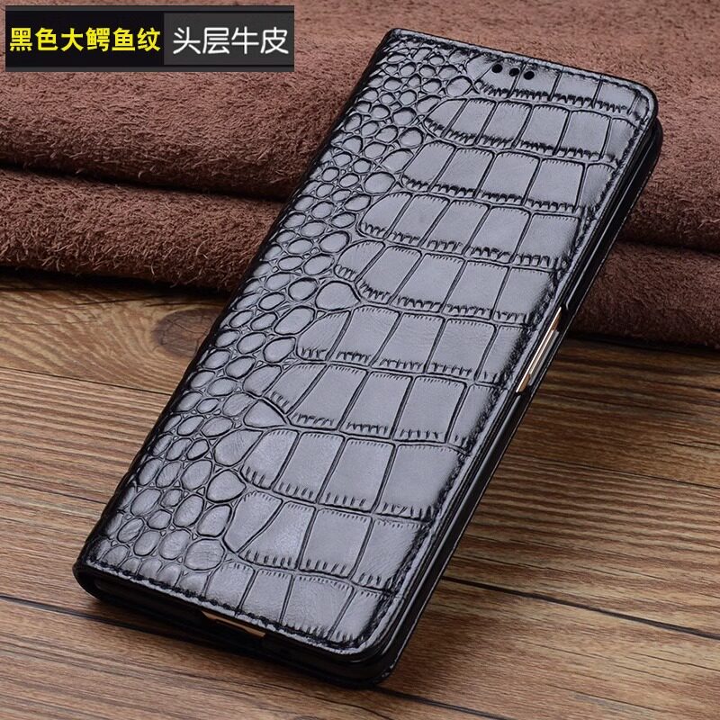 华为matex5牛皮商务手机壳