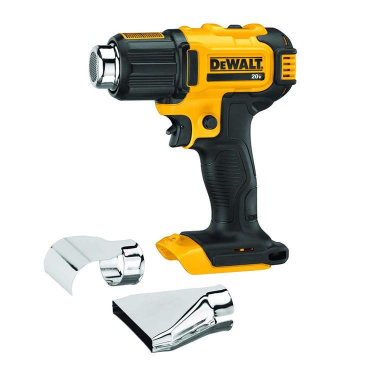 得伟DCE530N充电锂电热风枪20V电烤枪汽车贴膜可调温风枪