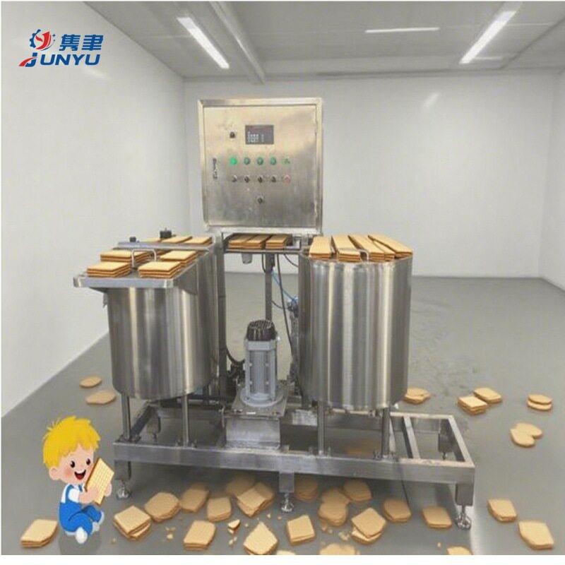 全自动蔓越莓饼干成型生产线设备威化饼干辊切设备上海隽聿