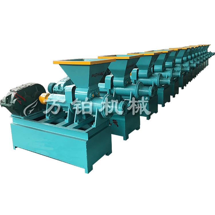 小型烧烤炭制棒机 创业好项目的140型炭粉成型机智能模具