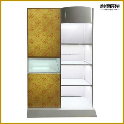 机油展示架汽车配件展示柜桶装水润滑油展架组合展柜中量级货架