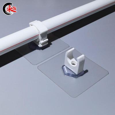 免打孔管卡强力自粘式家用离墙管卡子管夹多用途电线水管固定抱箍